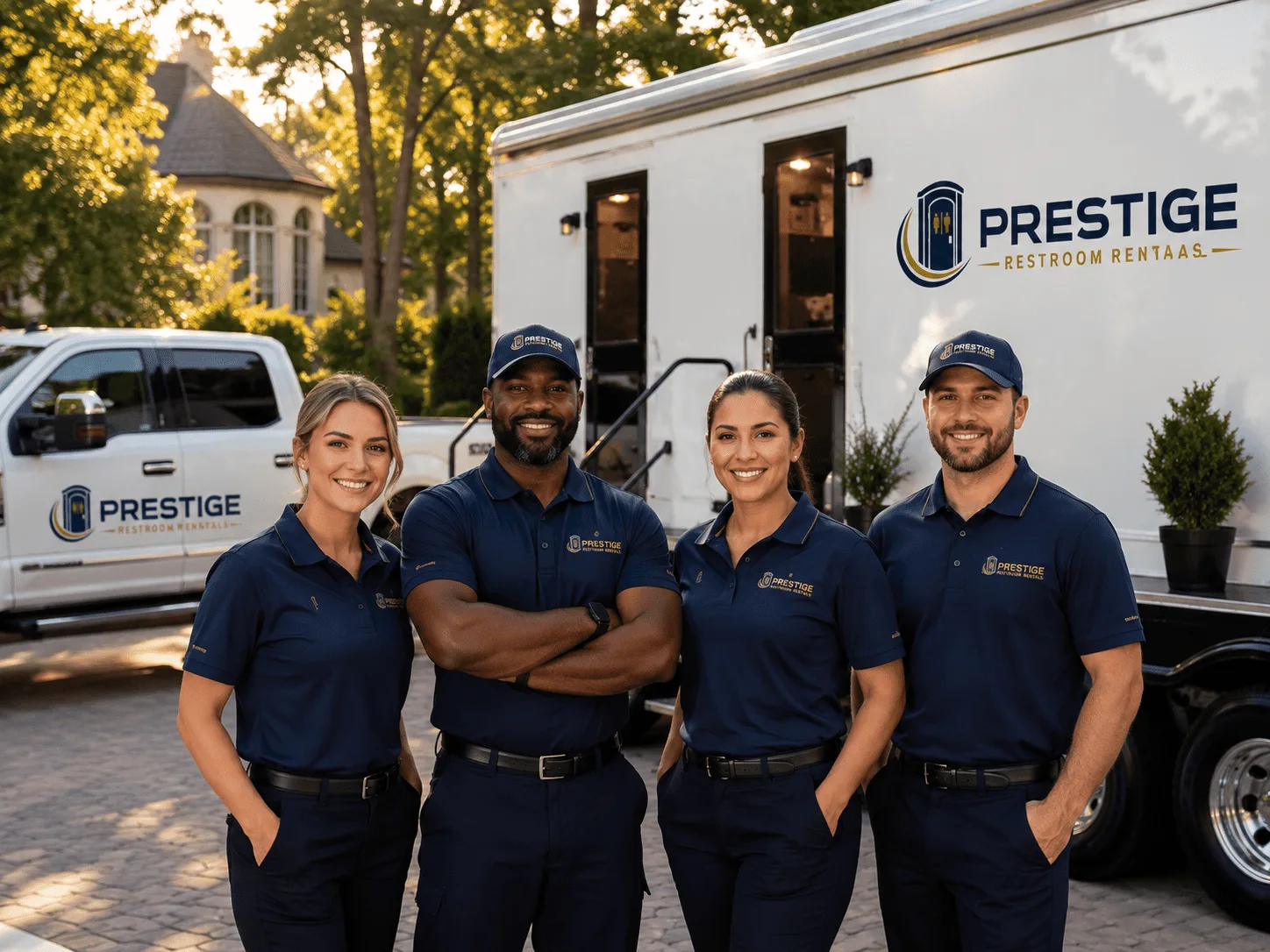 Trusted Luxury Portable Restrooms company in Poplar, WI